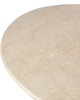 Stolik kawowy RAGNO 68 cm marmur i drewno mango
