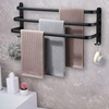 Wieszak Athos 50 cm czarny loft