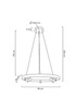 MOOSEE lampa wisząca CIRCLE SPOT 98 GOLD złota