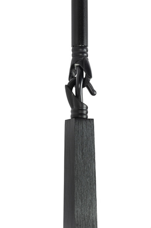 Lampa wisząca CANDELABR 6 czarna