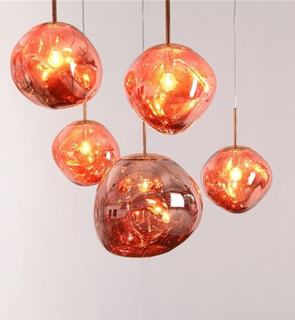 MOOSEE lampa wisząca FUSION 40 miedziana