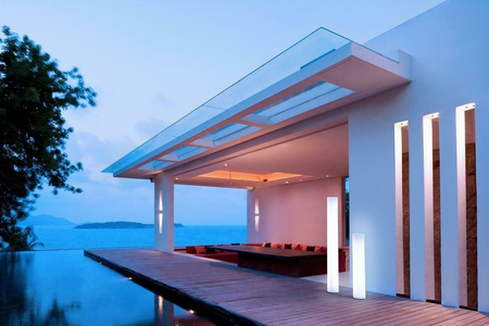 Lampa ogrodowa FITY 100 CABLE biała