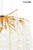 MOOSEE lampa wisząca RIVIERA 60 złota /   clear