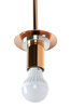 MOOSEE lampa wisząca FUSION 40 miedziana