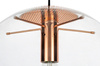 Lampa wisząca SANDRA 20 miedziana