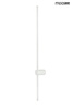 MOOSEE lampa ścienna OMBRE 100 biała