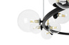 MOOSEE lampa wisząca ALURE 120 czarna