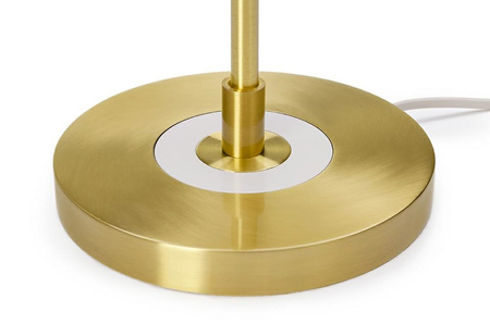 Lampa biurkowa ARTE biało-złota