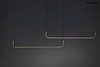 MOOSEE lampa wisząca SHAPE DUO 120 czarna