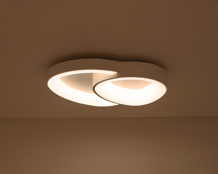 Lampa sufitowa - plafon CELLS 2 biała