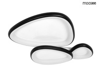 Lampa sufitowa / plafon AREA 3 czarna