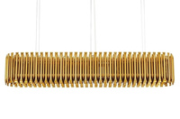 Lampa wisząca GALLIANO LONG ciemne złoto