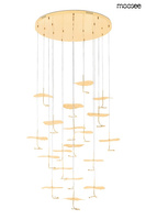MOOSEE lampa wisząca LEAFS DISC złota